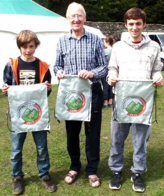 Twin Peak winners - Alistair, Andrew and Tom