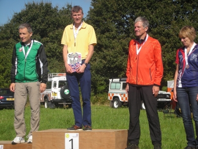 M/W60 podium - John Britton, 2nd