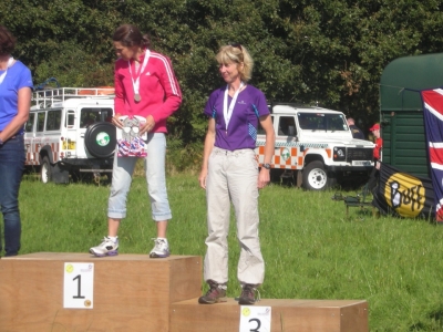 W50 podium - Vicky Thornton, 3rd