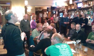 The prize-giving starts