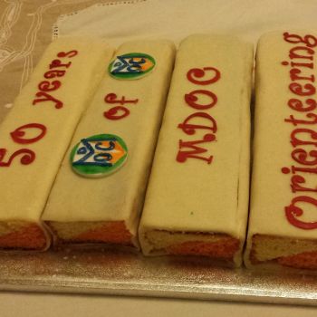 50th Anniversary cake - side view, Source:
