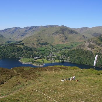 2009 Start location on Place Fell, Source: