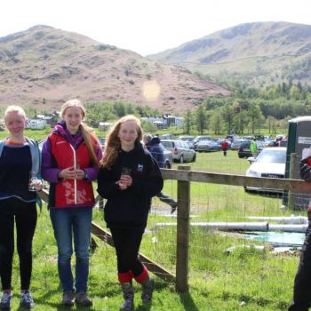 Twin Peak prize-winners: (l-r) Hannah Cleary-Hughes W18, Hannah Hateley W16, Rosie Spencer W14, Source: