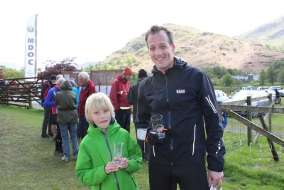 Twin Peak prize-winners: Euan M12 and Peter Tryner M35