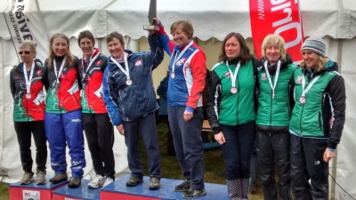 Jane, Vicky & Heather - 3rd in W50 Relay