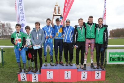 Sigurd, Tom and Liam - 2nd in Men's Short (Photo: Rob Lines)