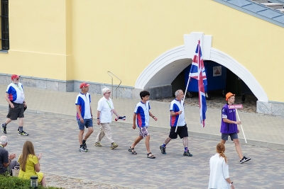 WTOC2018 - JK as flagbearer