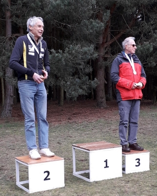 M75: l-to-r Peter Gorvett, Chris Rostron